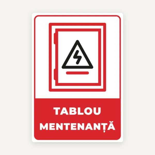 Indicator pentru tablou mentenanta