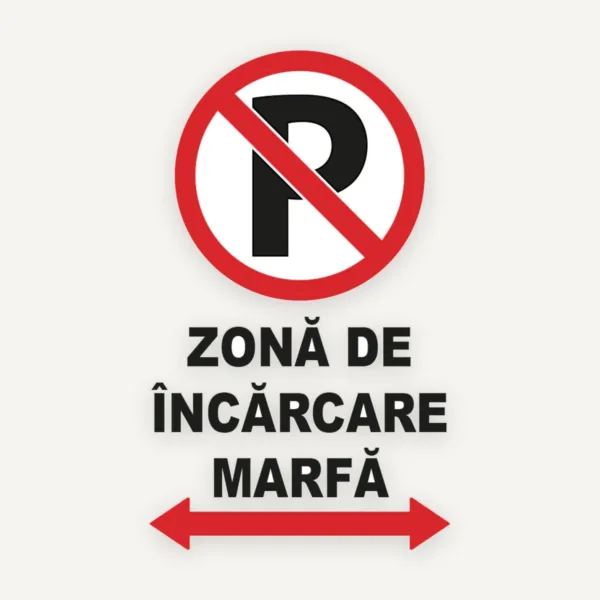 Indicator pentru zona de incarcare marfa