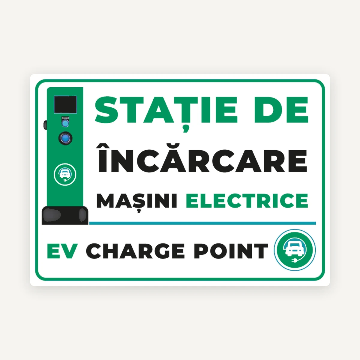indicator statie de incarcare masini electrice