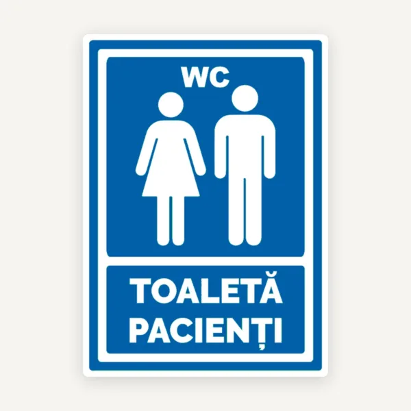 Indicator toaleta pacienti