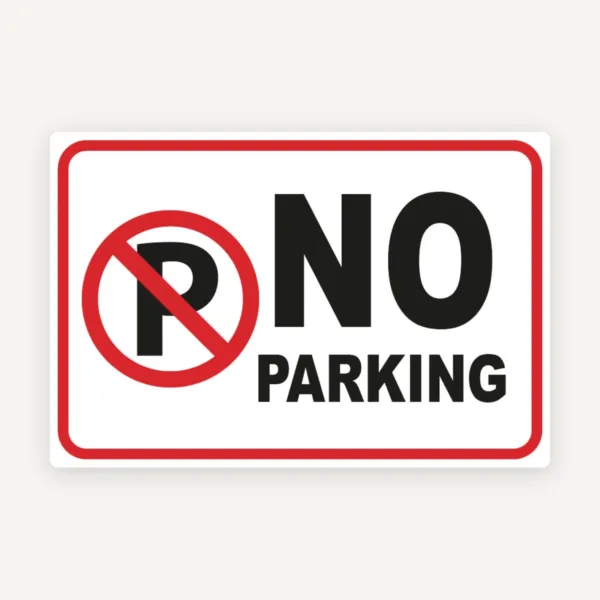 Indicator pentru marcare no parking