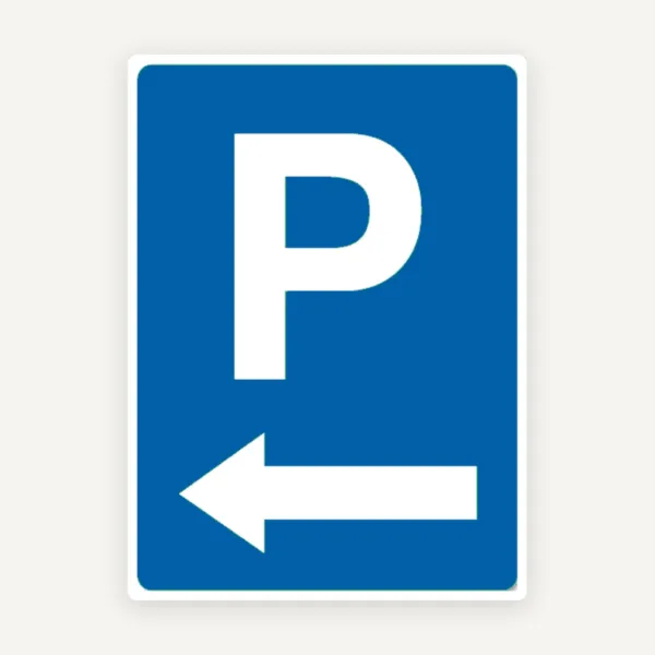 Indicator Direcțional Parcare - Săgeată pentru Semnalizarea Locurilor și Accesului în Parcare