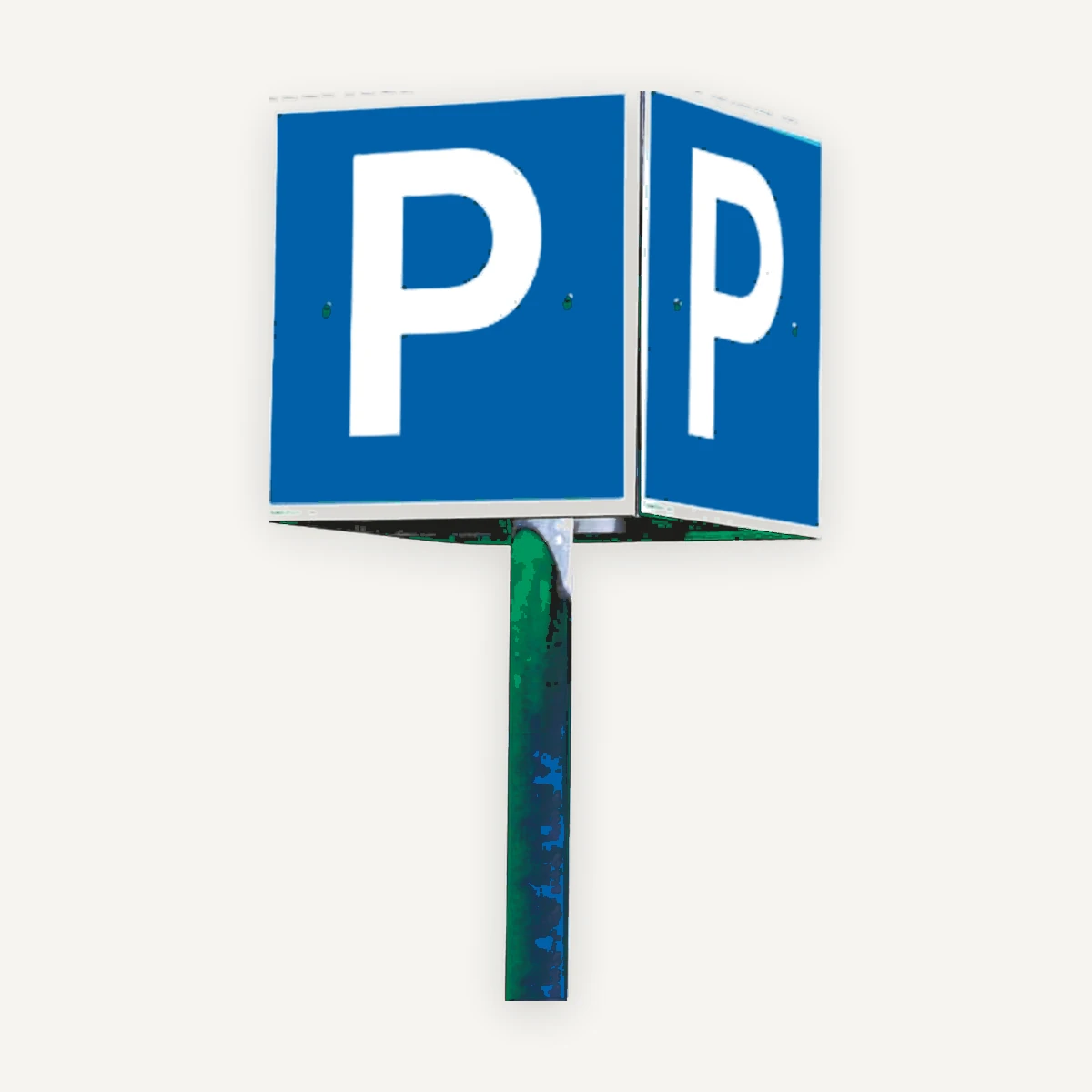 Cub din aluminiu pentru parcare - Semnalizare și signalistică completă pentru parcari