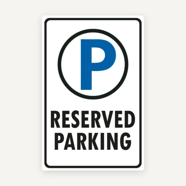reserved parking