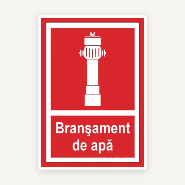 Semn de bransament de apa