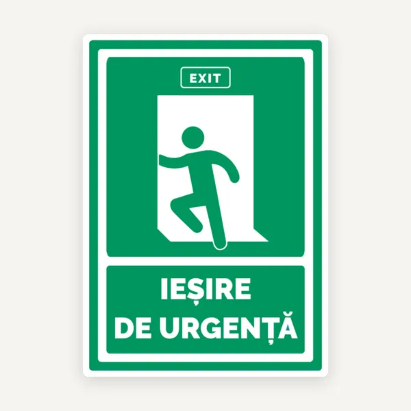 Semn iesire de urgenta