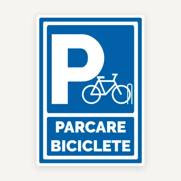 Semn parcare biciclete