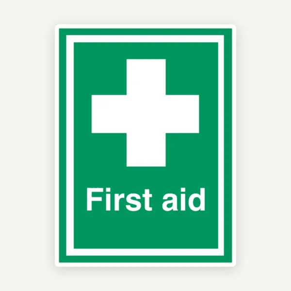 Sign first aid