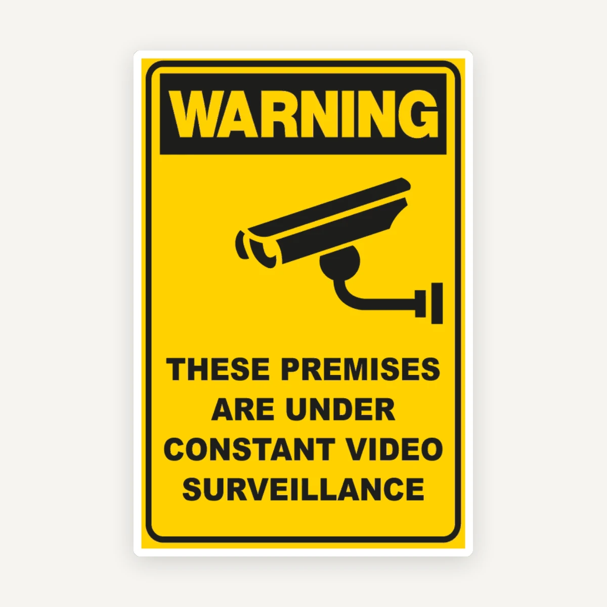 Indicator Video Supraveghere 24/7 - Accesul se Face Sub Monitorizare