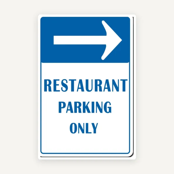 Private Property  Restaurant sign