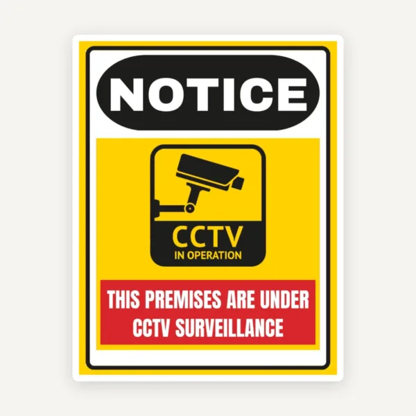 Security Camera Sign