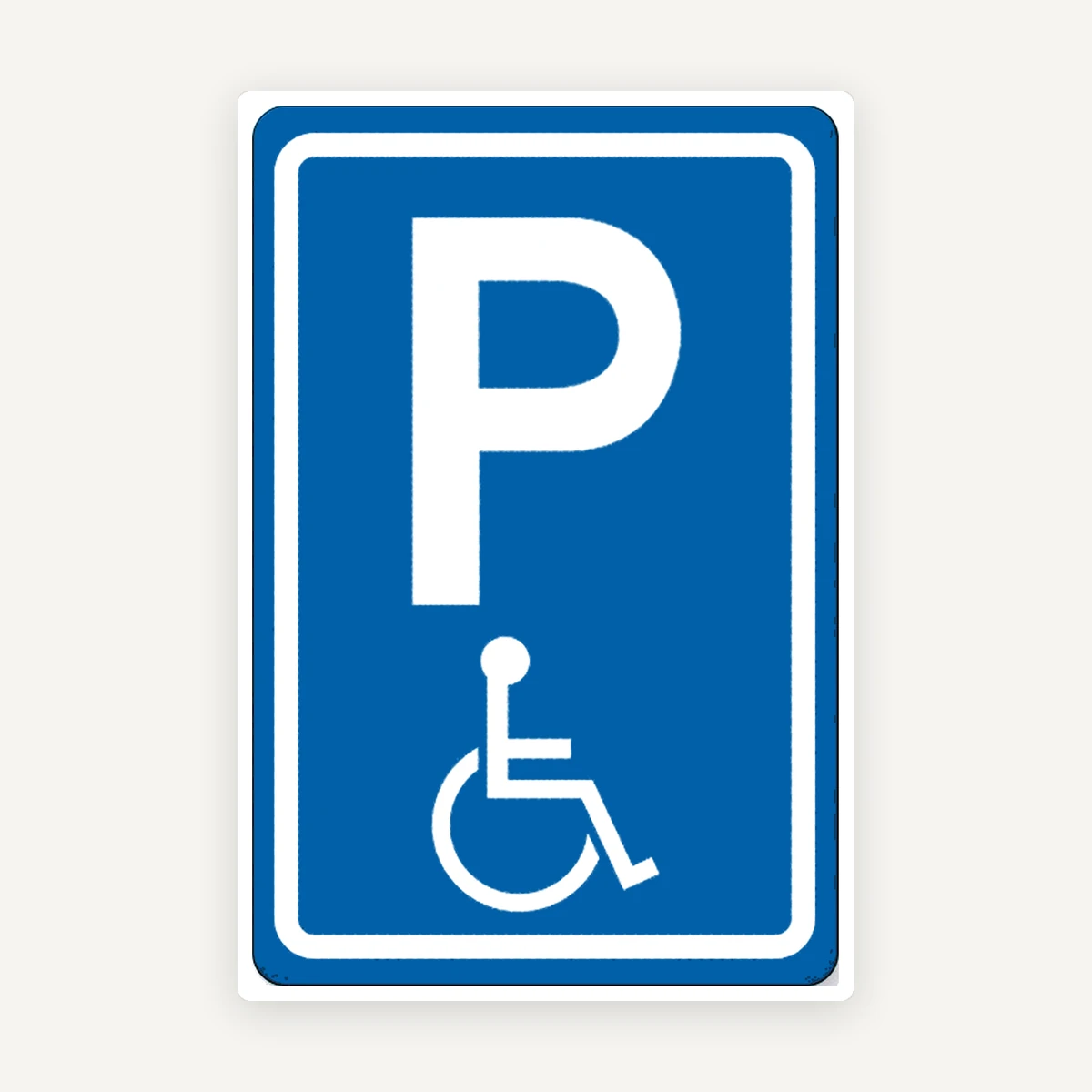 Semn parcare persoane cu handicap