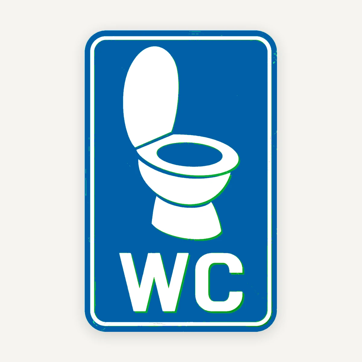 wc sign wc