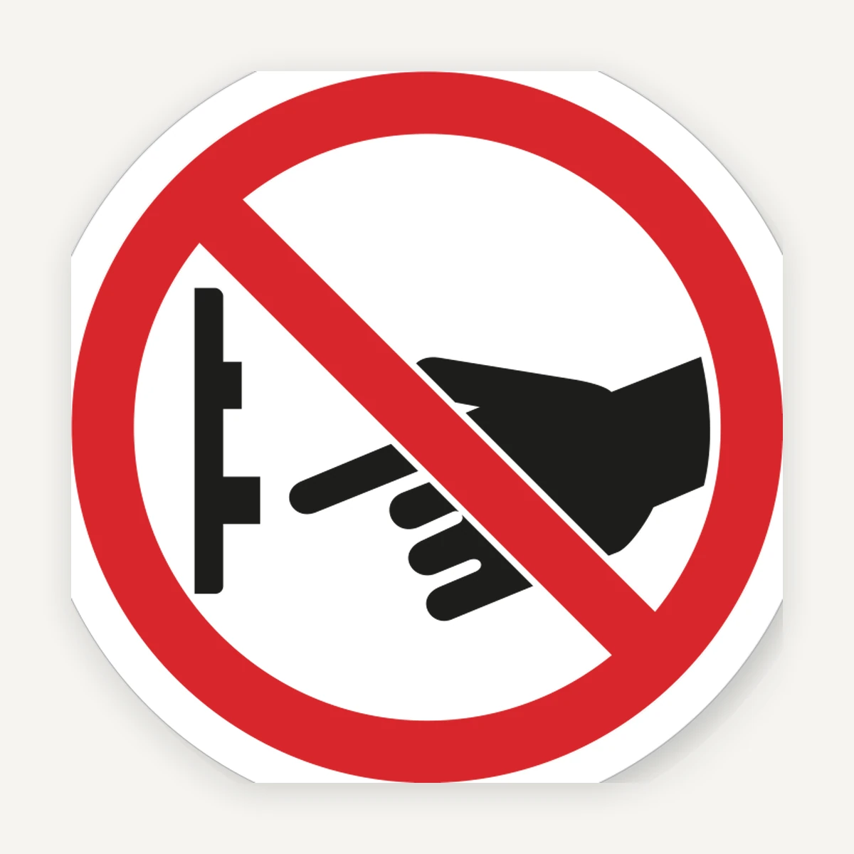 Etichetă Intrerupator - „Nu Opriți! Pericol de Accidentare” | Siguranță și Protecție Industrială