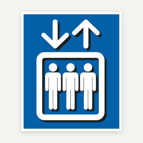 Etichetă pentru lift - Siguranță și Informare Rapidă pentru Clădiri Comerciale și Rezidențiale