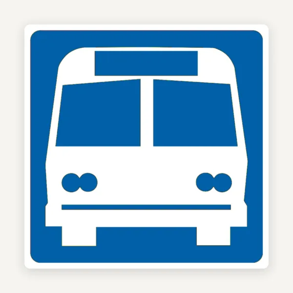 Indicator stație de autobuz