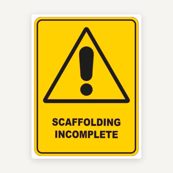Scaffolding Incomplete Sign