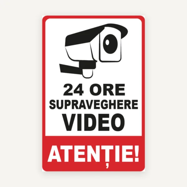 Indicator cu supraveghere video 24/7 pentru siguranță maximă