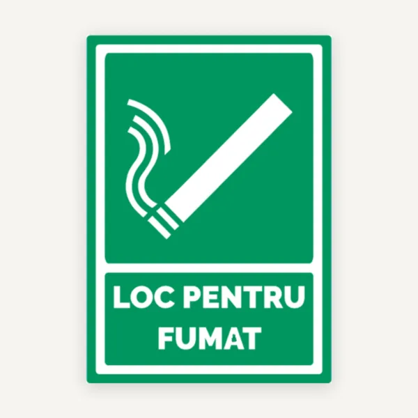 Loc pentru fumat