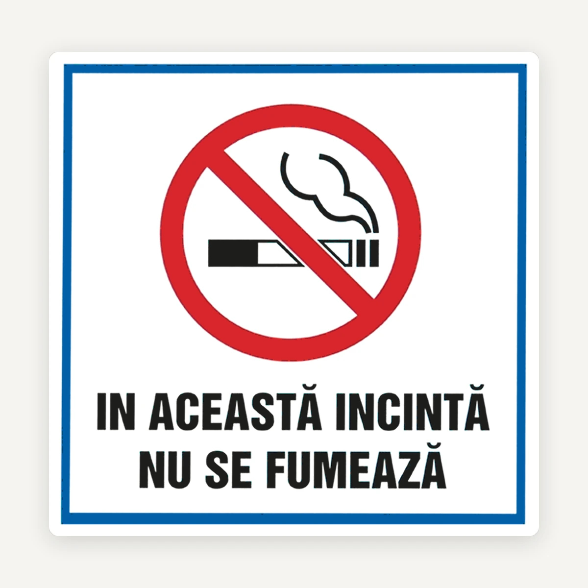 Nu se fumeaza