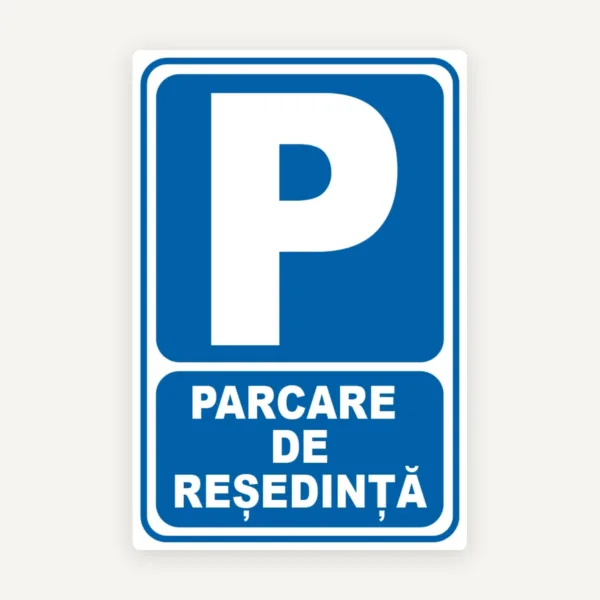 Parcare de resedinta