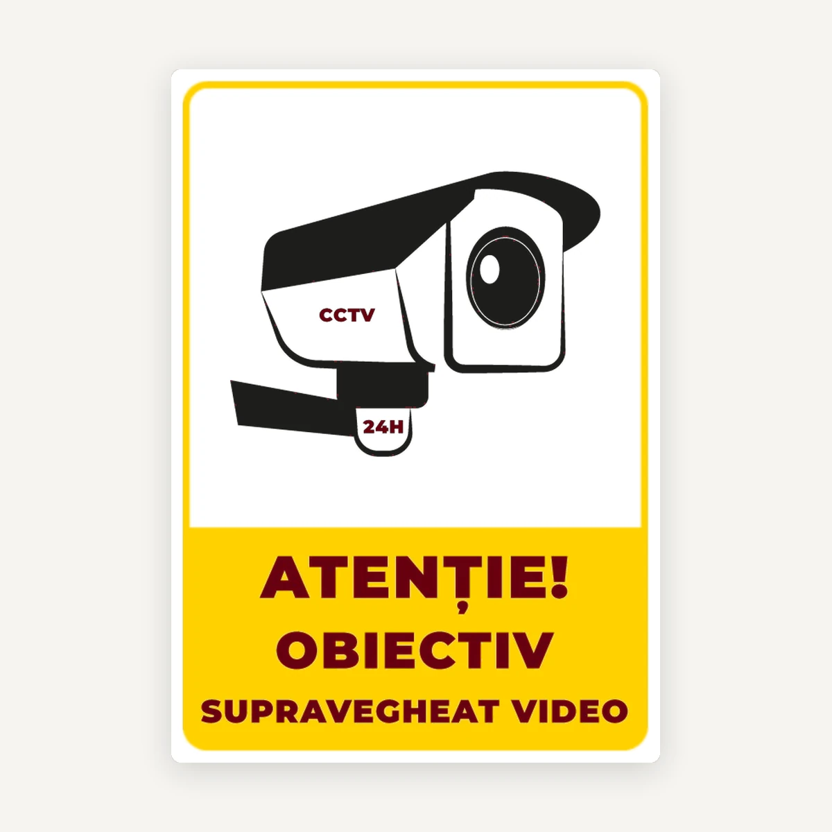 Semn cctv video