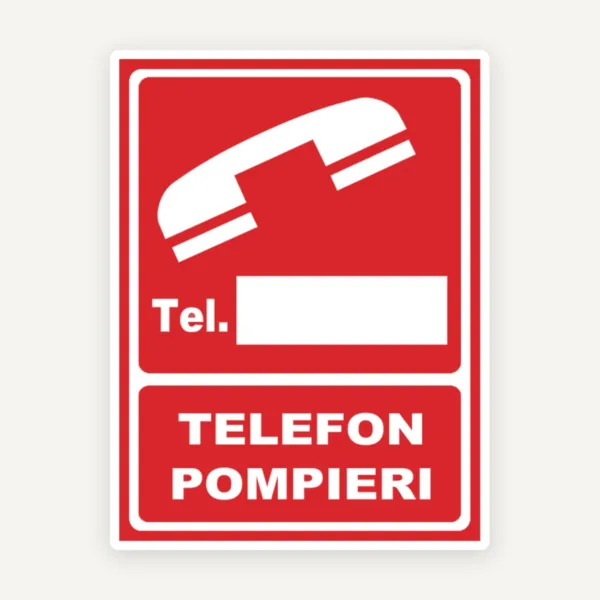 Semn cu numar personalizat