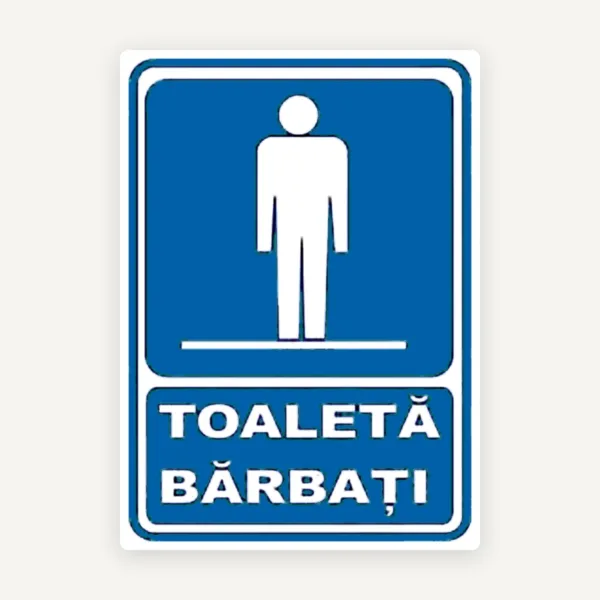 Toaleta barbati