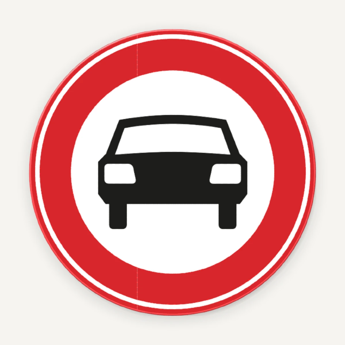 Indicator Rutier Profesional Drum Închis Autovehiculelor din Aluminiu - Ideal pentru Drumuri Publice și Private