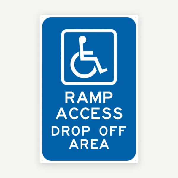 Panou pentru rampă persoane cu dizabilități - Acces rapid și clar pentru toți