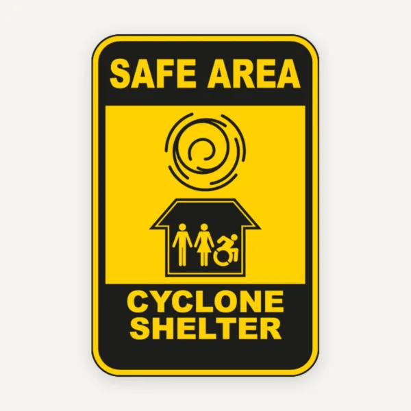 Safe Area Sign
