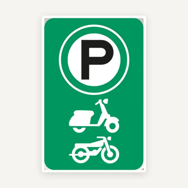 Scooter Parking Sign