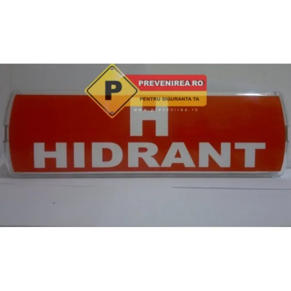 Corpuri de semnalizare și marcaj hidrant cu LED sau neon - vizibilitate maximă și autonomie garantată