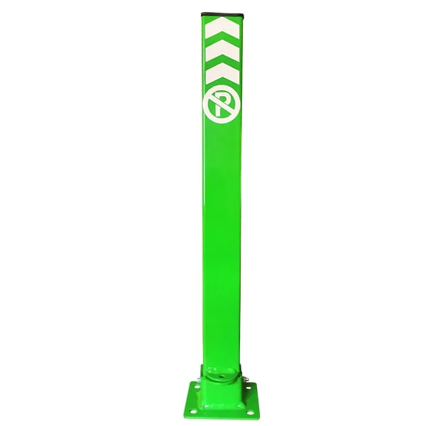 Stalp verde cu sistem fix de parcare