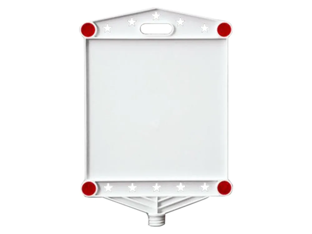 Placă pentru WC din plastic dreptunghiulară pentru bărbați și femei