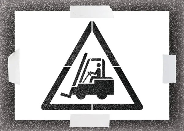 sablon pentru stivuitor