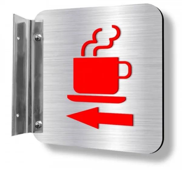 Placuta de perete pentru cafea