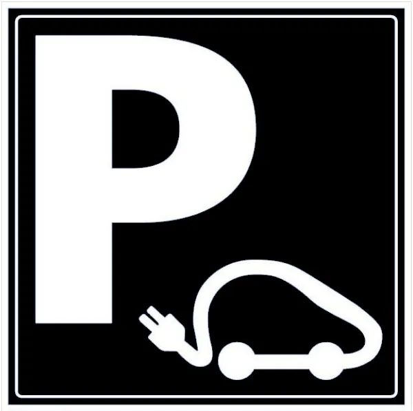 șablon pentru statie de incarcare auto parcare