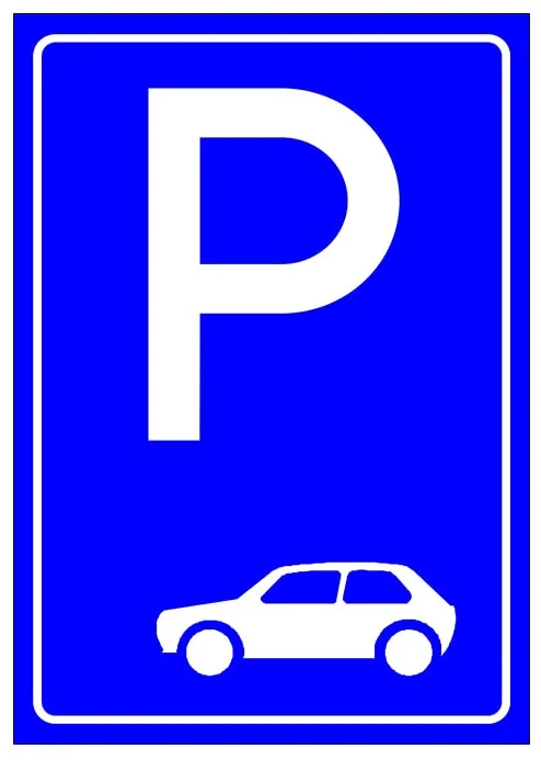 Placuta de parcare autovehicule