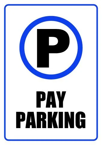 Placuta pay parking