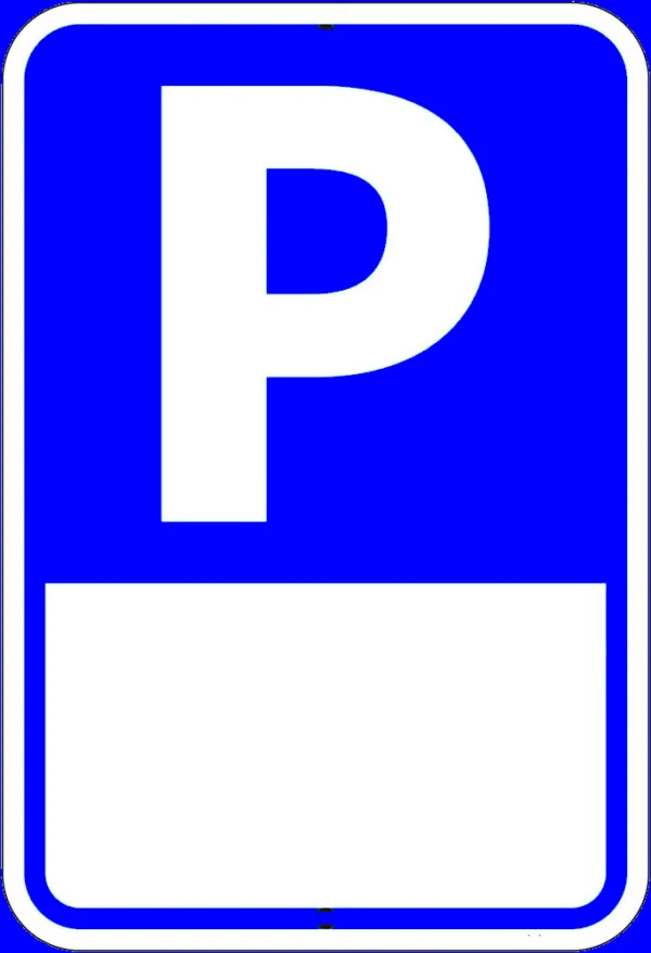 Placuta pentru parcari private