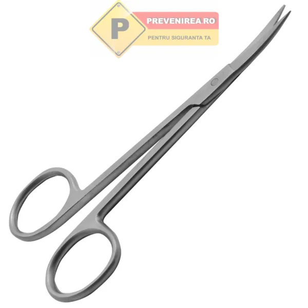 Foarfecă medicală curbată de precizie - Instrument chirurgical profesional