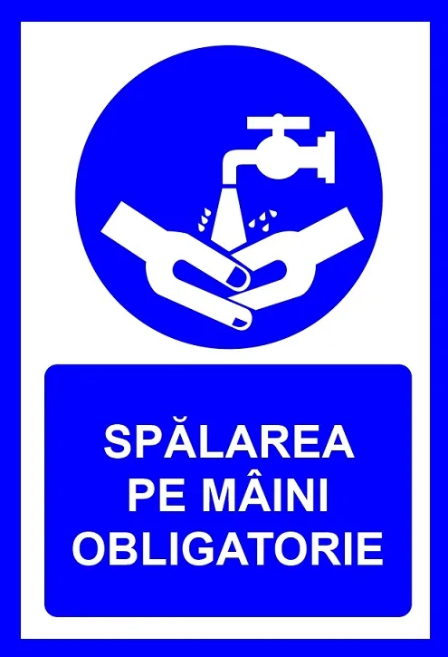 Placuta Spalarea pe maini obligatorie