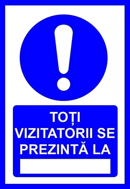 Placuta toti vizitatorii se prezinta