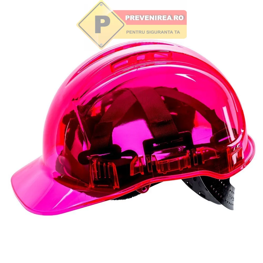 Cască Roz Ventilată și Personalizată - Siguranță și Stil Unic pentru Copii și Adulți