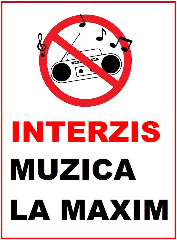 Placuta interzis muzica la maxim