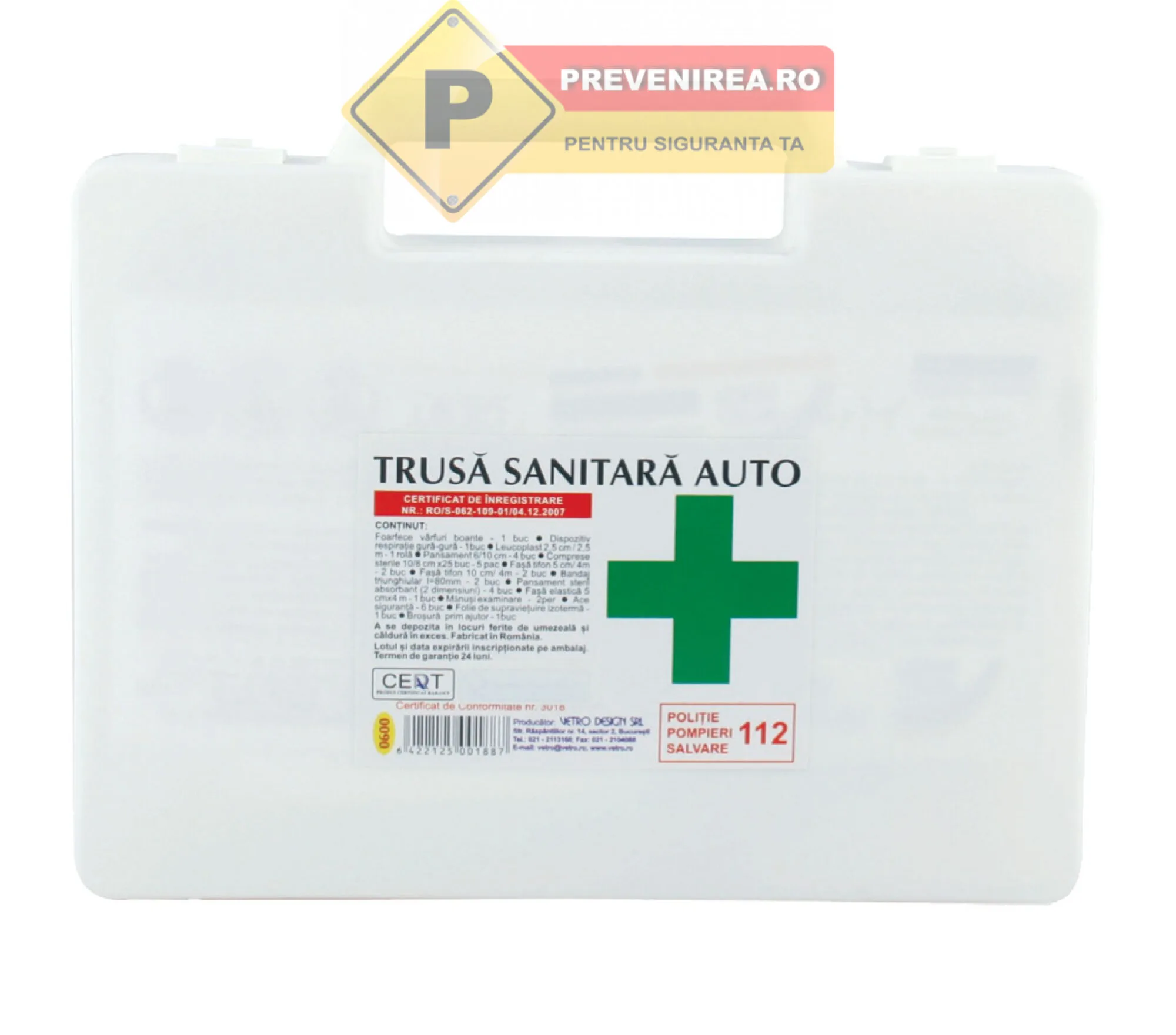 Trusa sanitara ro auto