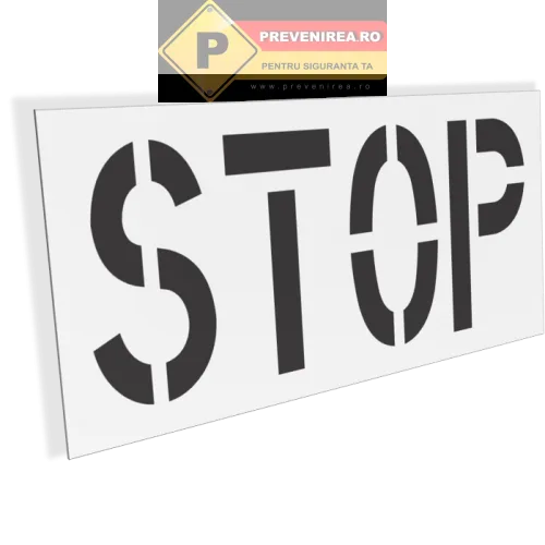 Șabloane STOP pentru depozite
