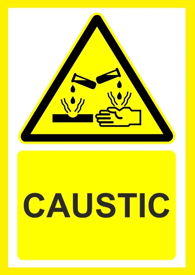 Placuta caustic