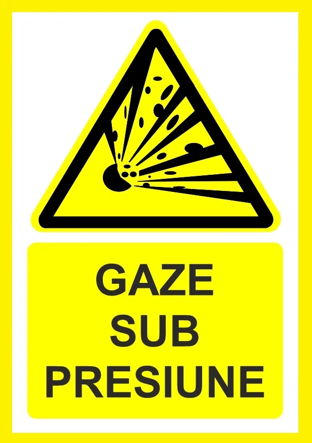 Placuta pentru gaze sub presiune